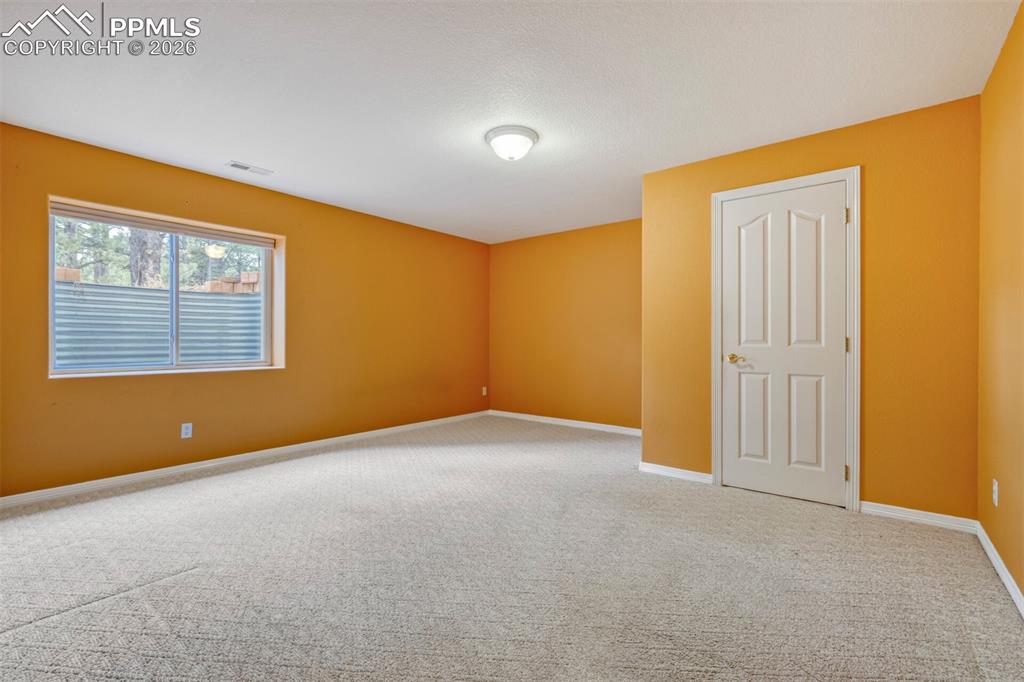Basement Bedroom with plenty of natural light