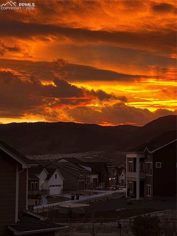 Sunsets and mountain views