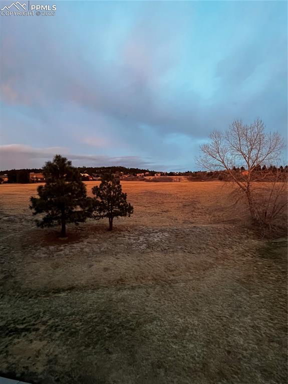Open space at sunset