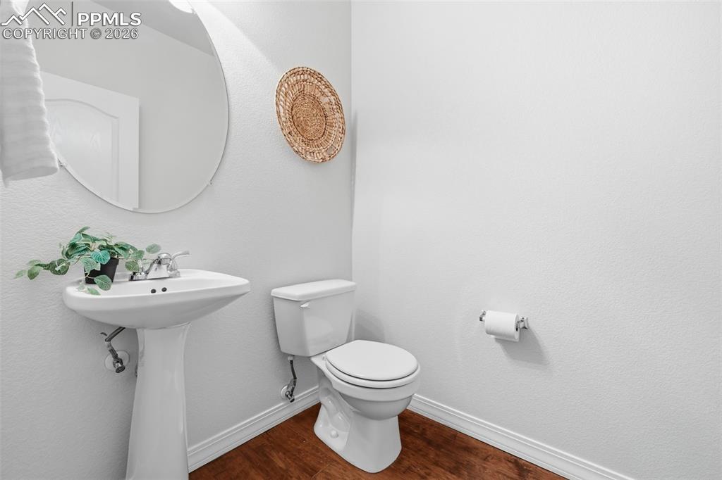 Main level powder bath