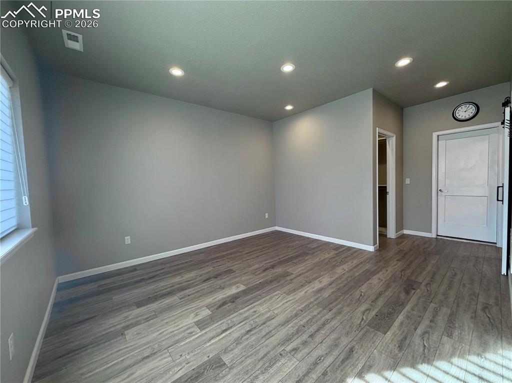 Spacious Flex Room on Entry Level of home. 