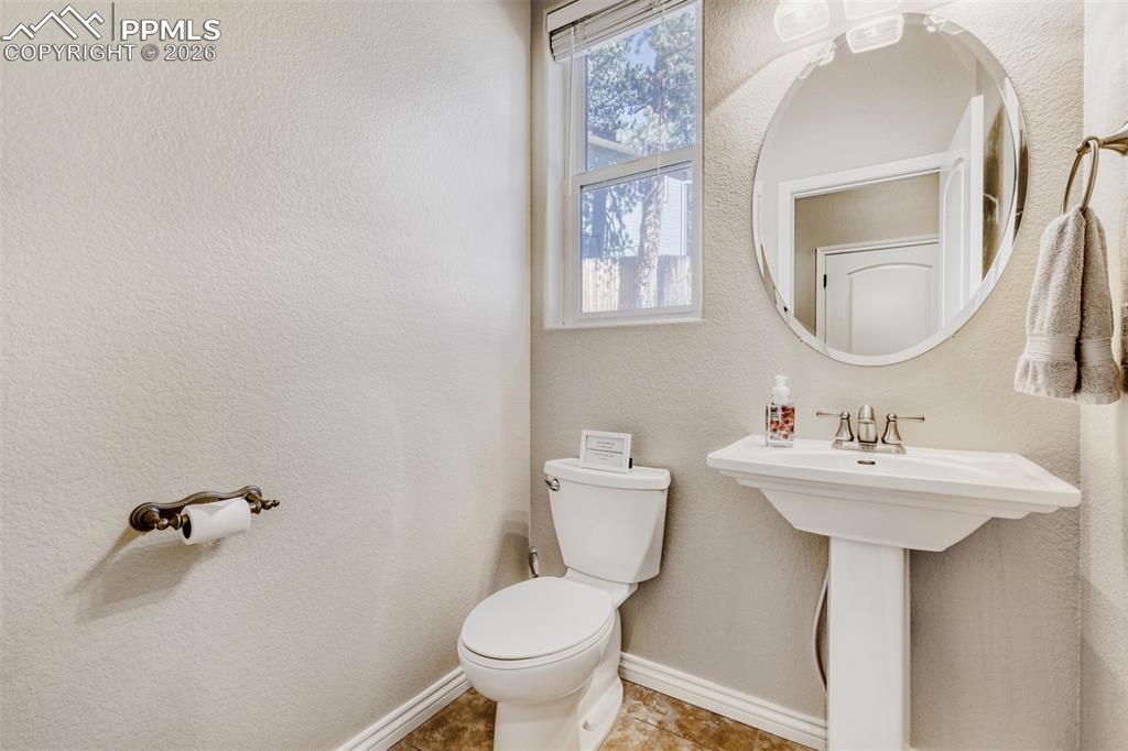 Main Level powder room 