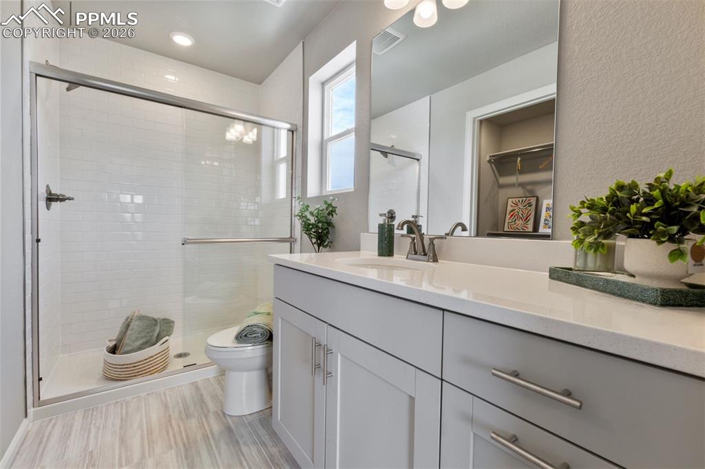 Photos of a model home