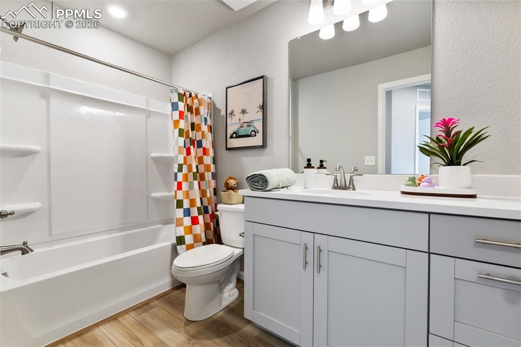 Photos of a model home