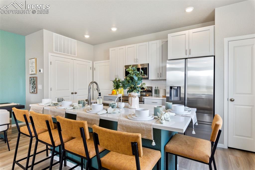 Photos of a model home