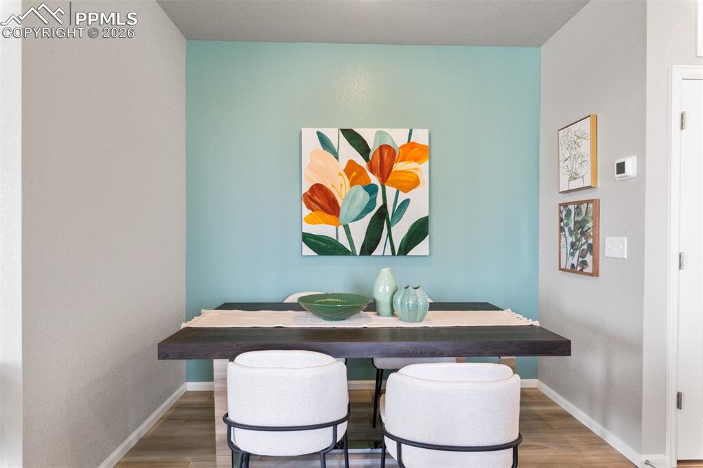 Photos of a model home