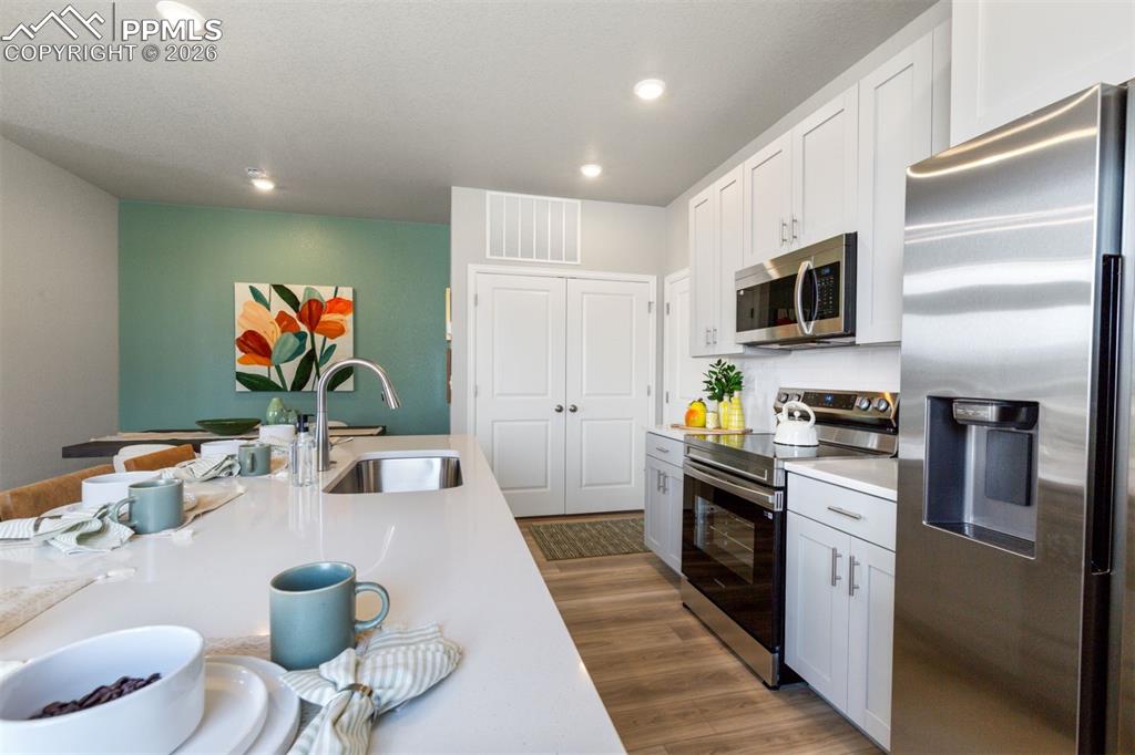 Photos of a model home