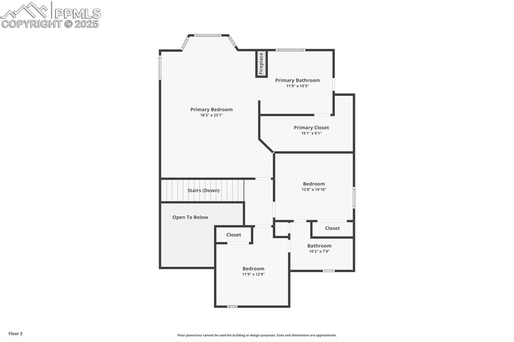 View of floor plan / room layout