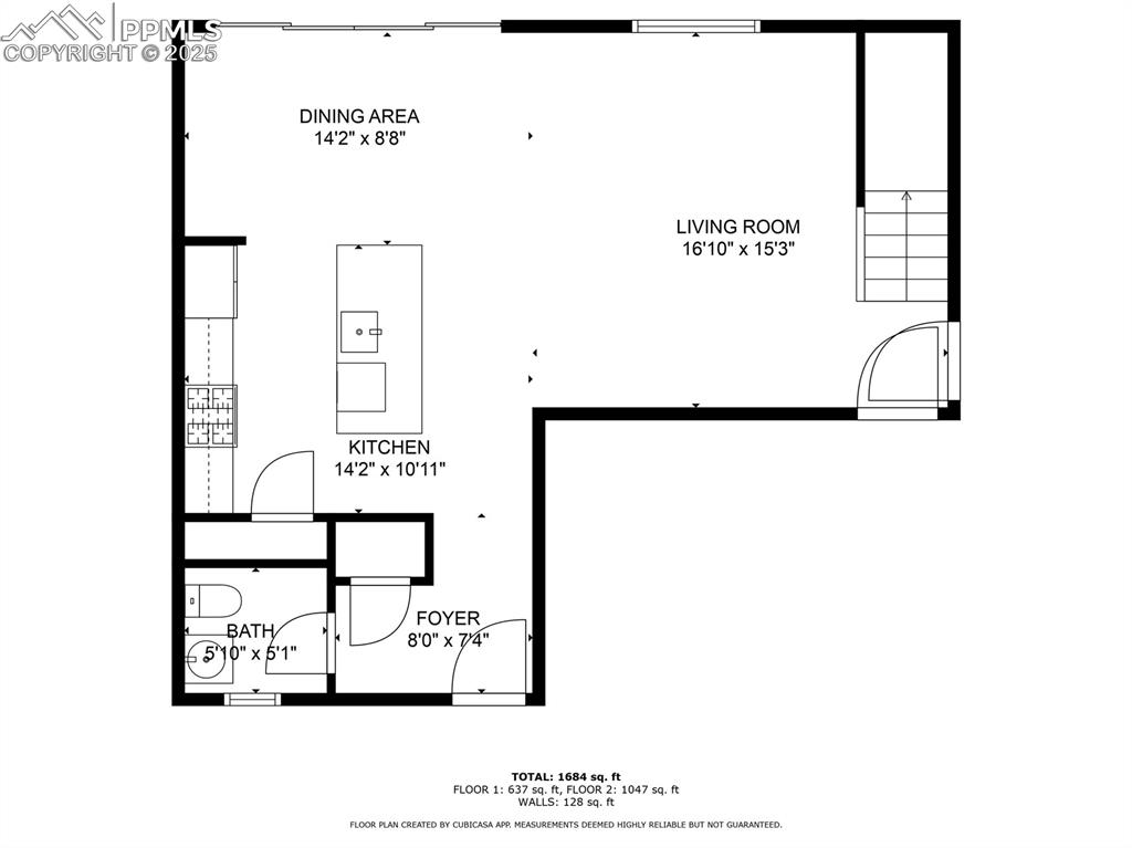 View of home floor plan