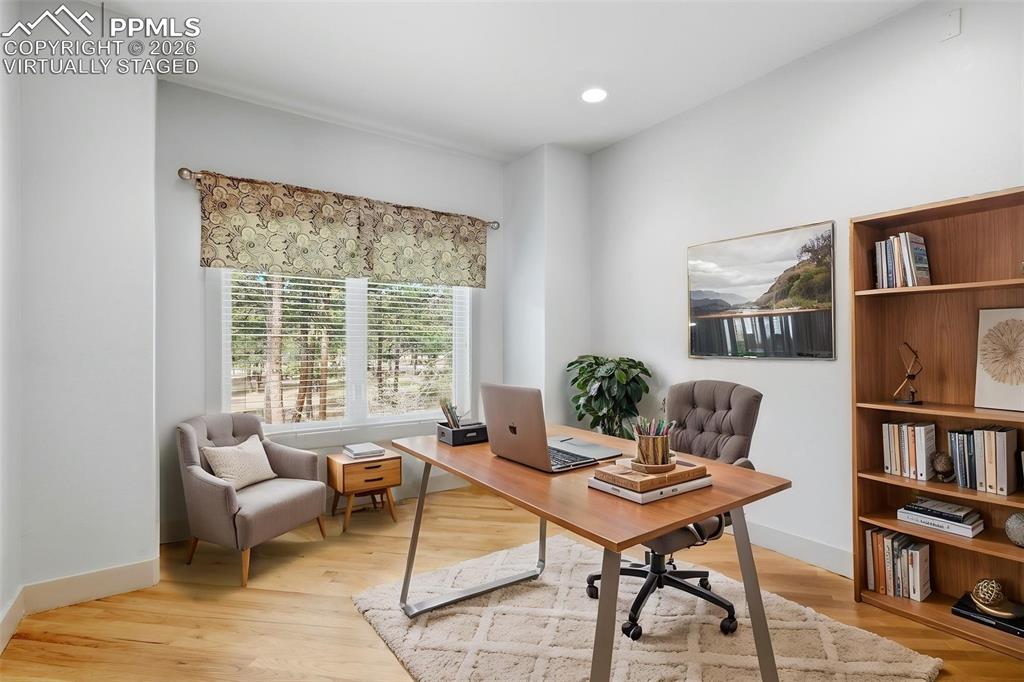 Virtually Staged Office (3 office spaces in this home)