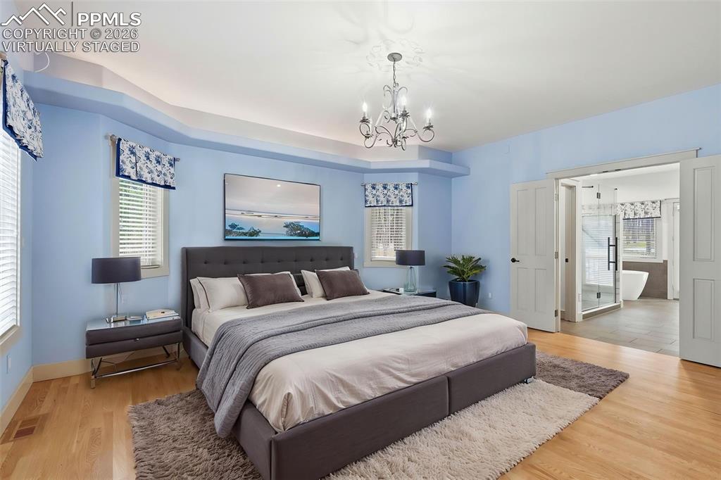 Virtually Staged Bedroom