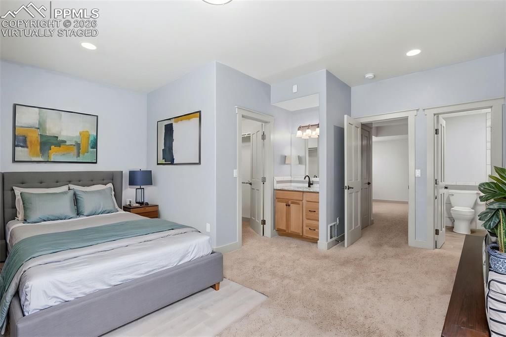 Virtually Staged Bedroom