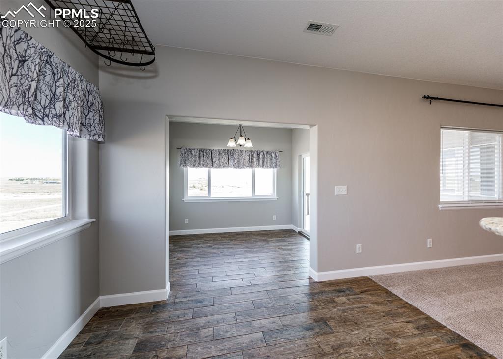 Eat in dining area with bonus sunroom!