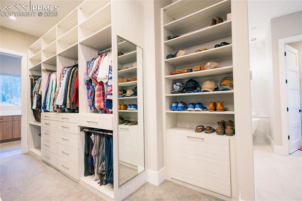 Walk in closet