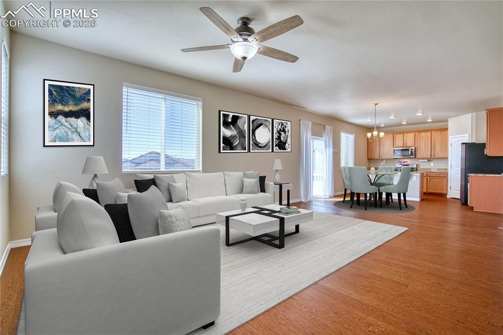 Living room - Staged