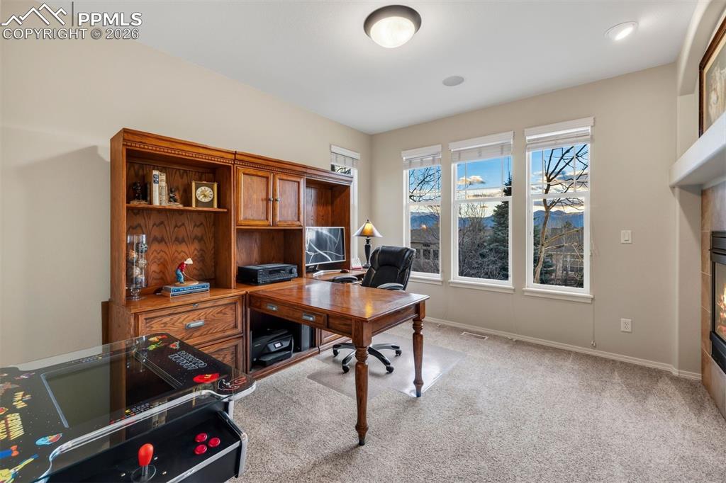 the main level office offers that amazing view too. 