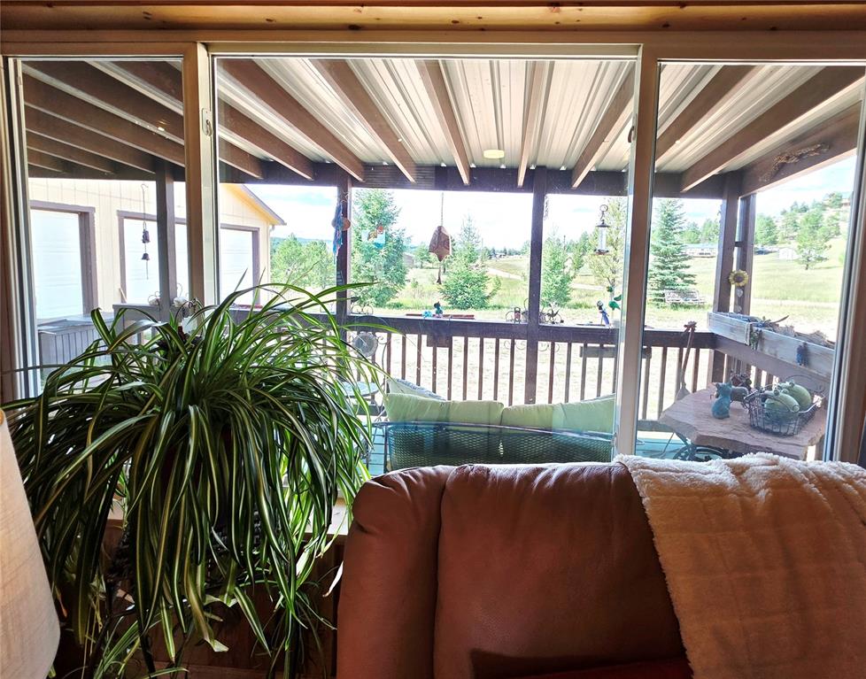 Large picture window from Living and dining rooom