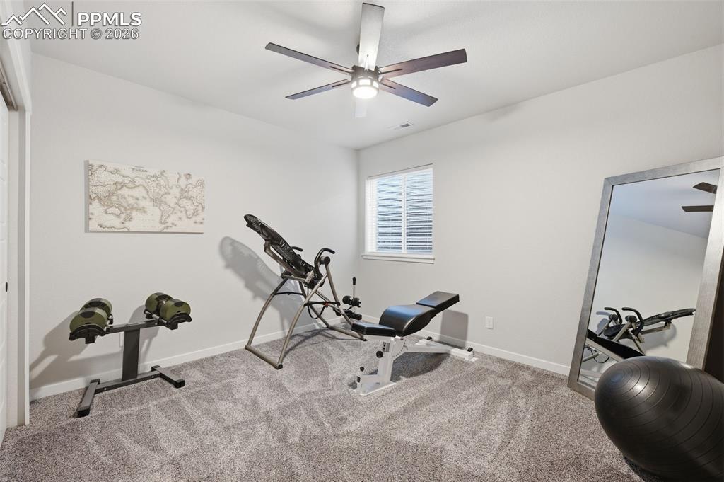 Bedroom 3 could be a gym!