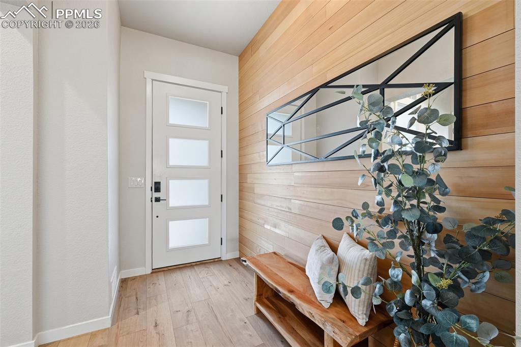 Spacious enough for a bench