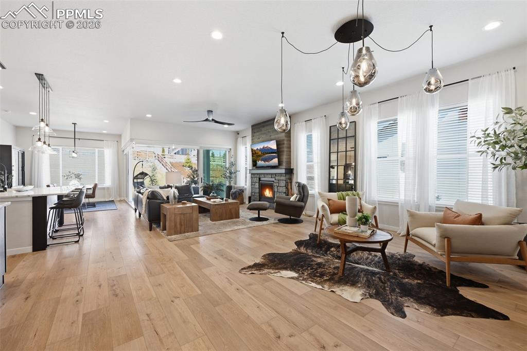 Stunning open-concept floorplan