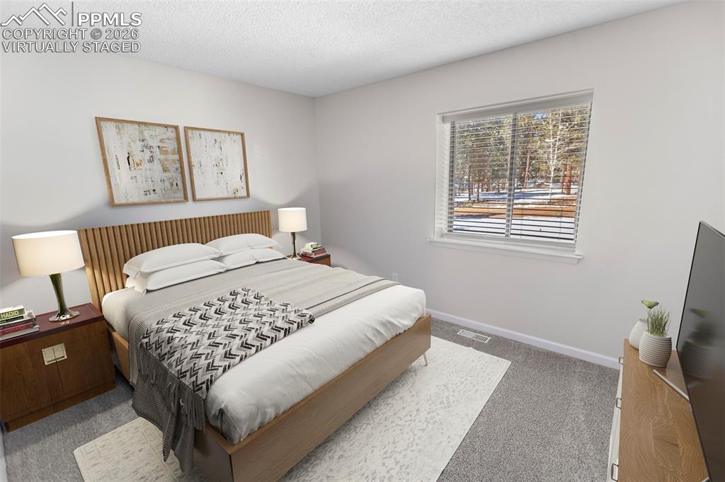 Bedroom 2 - Virtually Staged