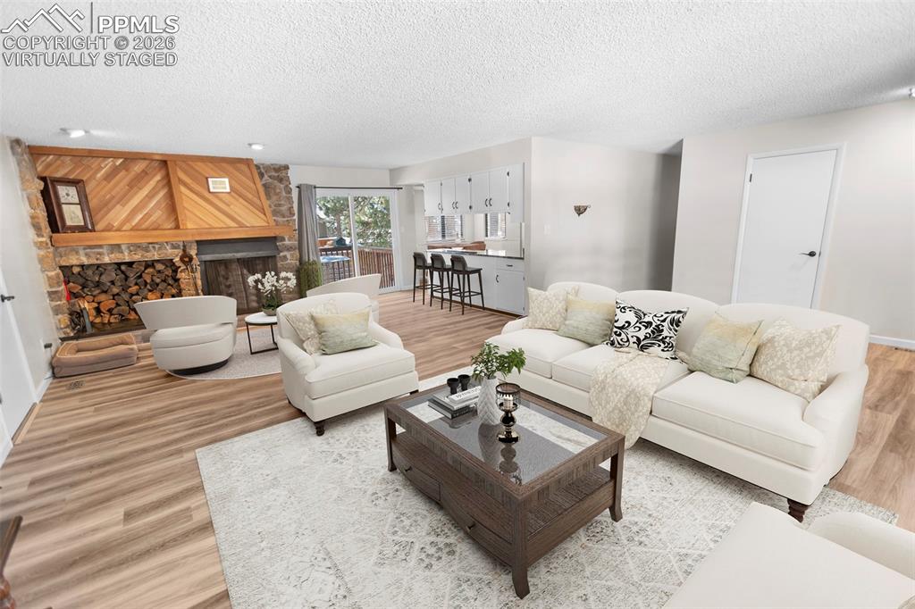 Living Room - Virtually Staged