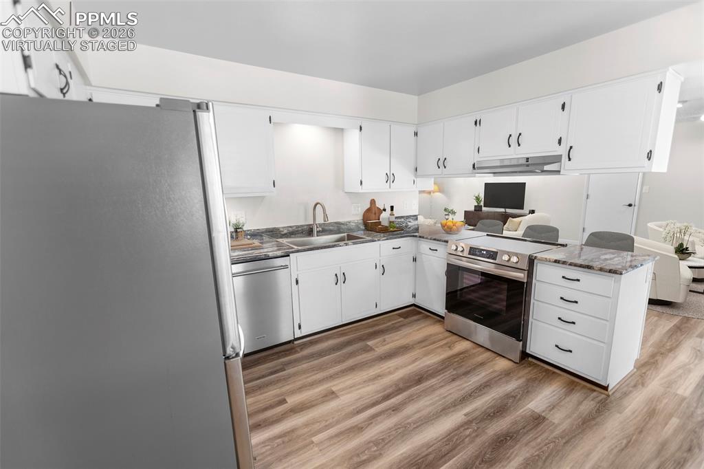 Kitchen  - Virtually Staged