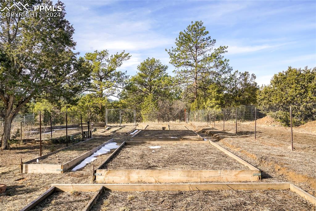 Improvements to upper planter beds + new fencing