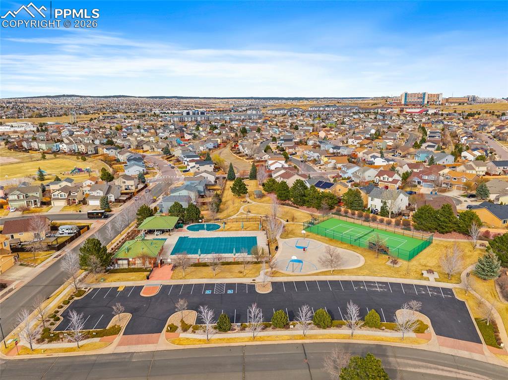 Community Pool and Tennis courts