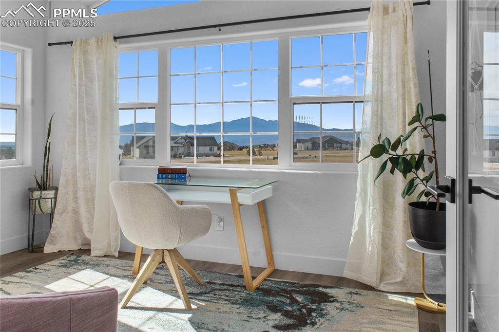 Office #1 on the West side of the home.