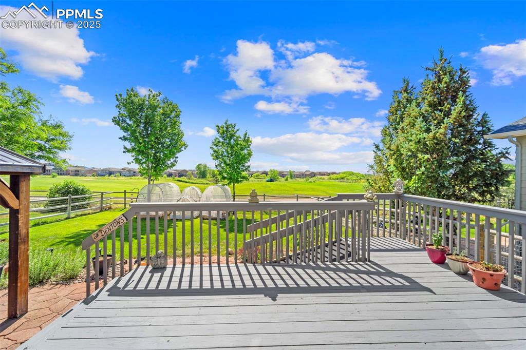 Rear exterior with well-kept yard