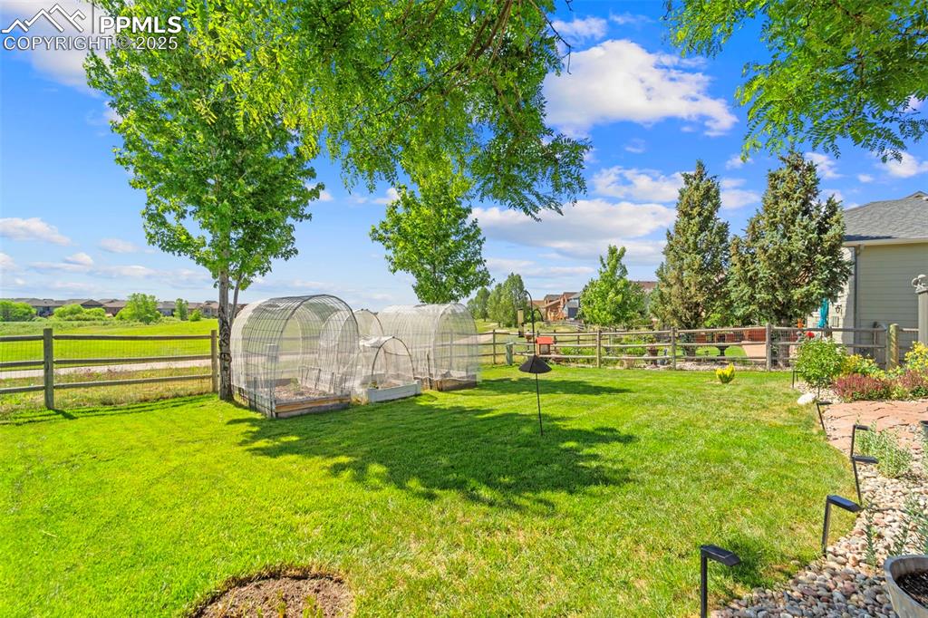 Unique home elevation with wood trim