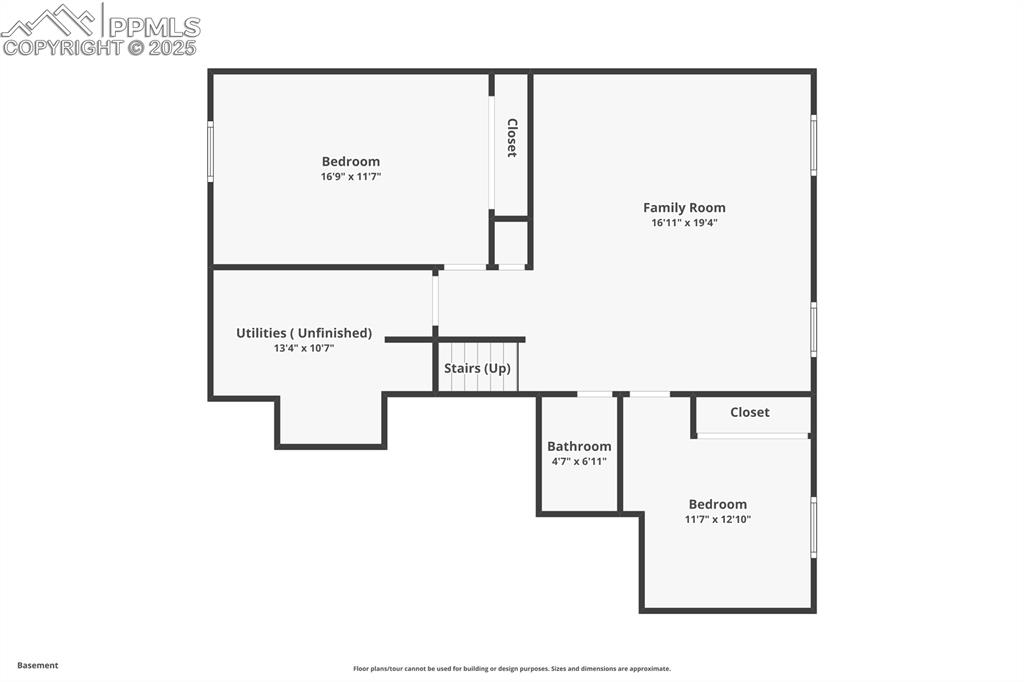 Basement floor plan