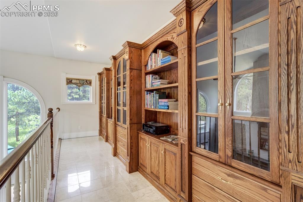 Located in the loft area 