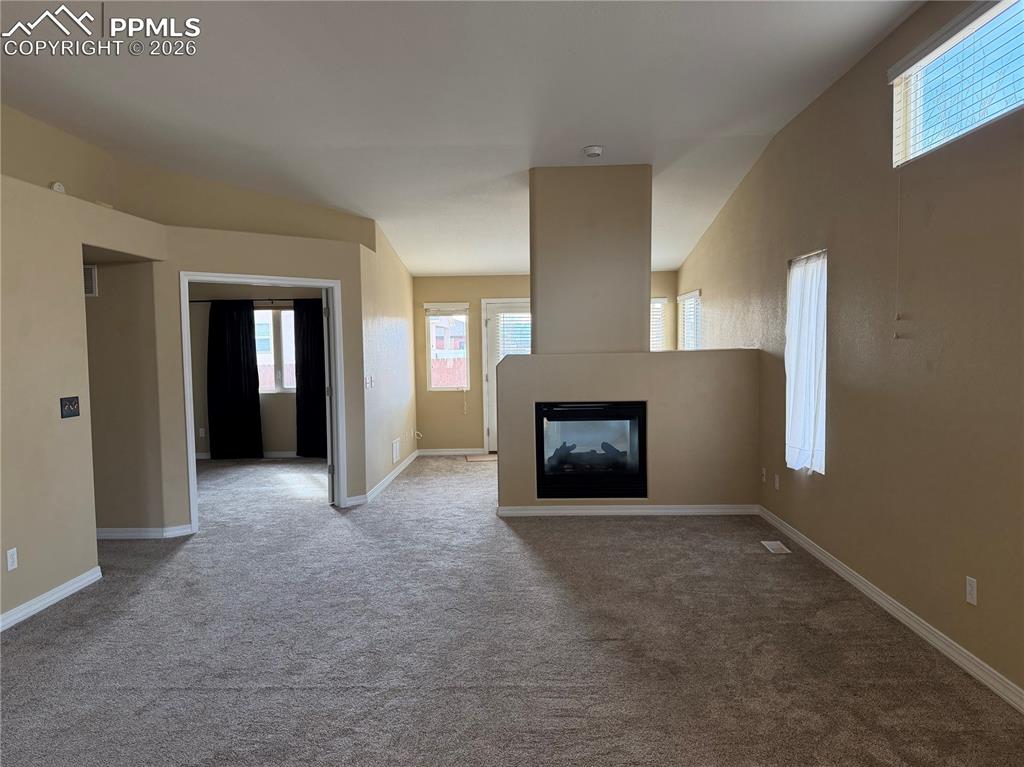 Full view of living room