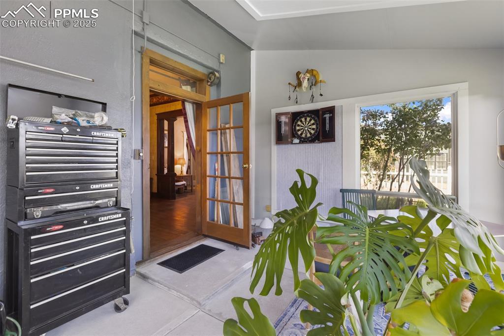 east end of the solarium