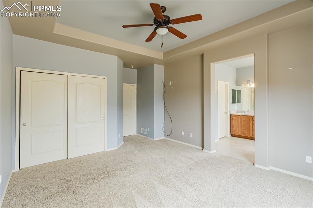 Main Level Master Bedroom