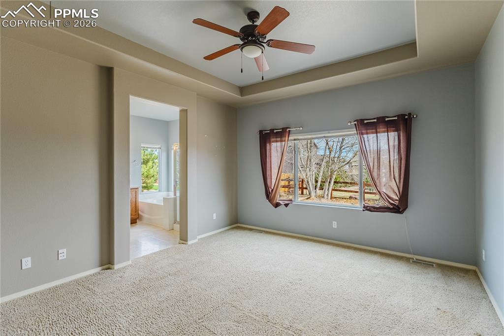 Main Level Master Bedroom