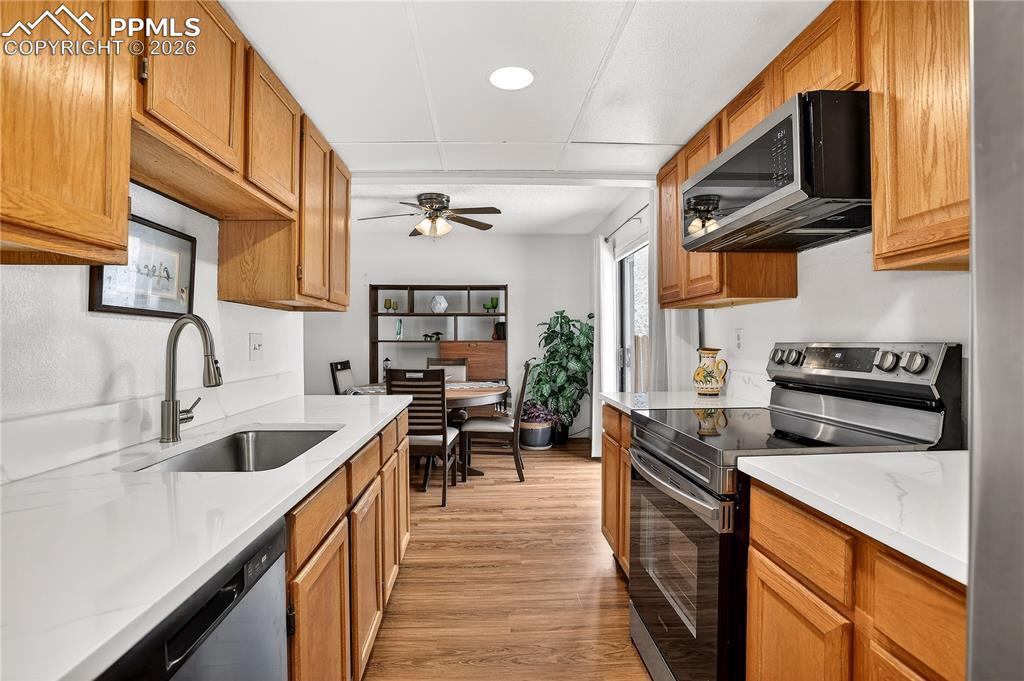 Beautiful quartz counters