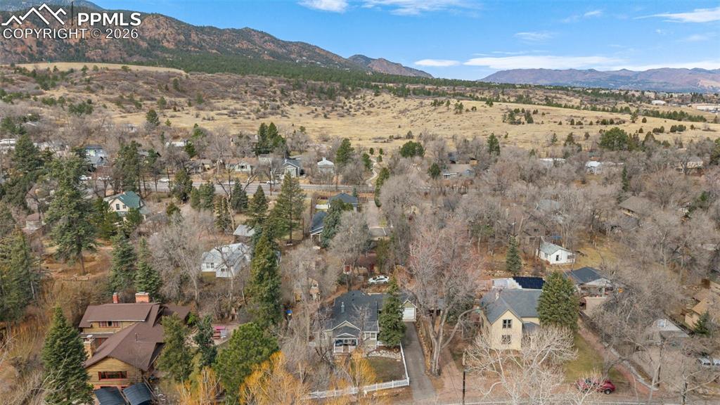 Just a few minutes walk from Cheyenne Canyon and Stratton Open Space--this is a highly desired and unique area!