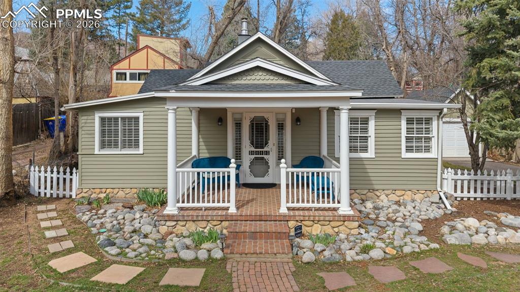 Just can't get enough of this adorable Cheyenne Canyon home with so many unique and beautiful features!