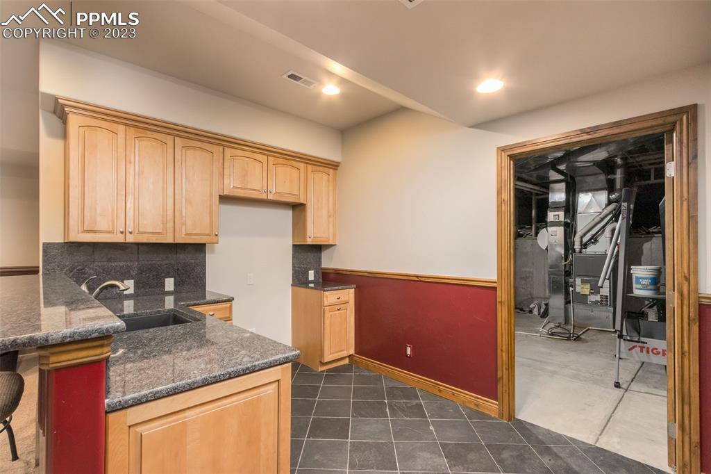 A few appliances and you have second kitchen for entertaining guests during your movie night, or game night. 