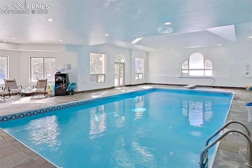 View of indoor pool