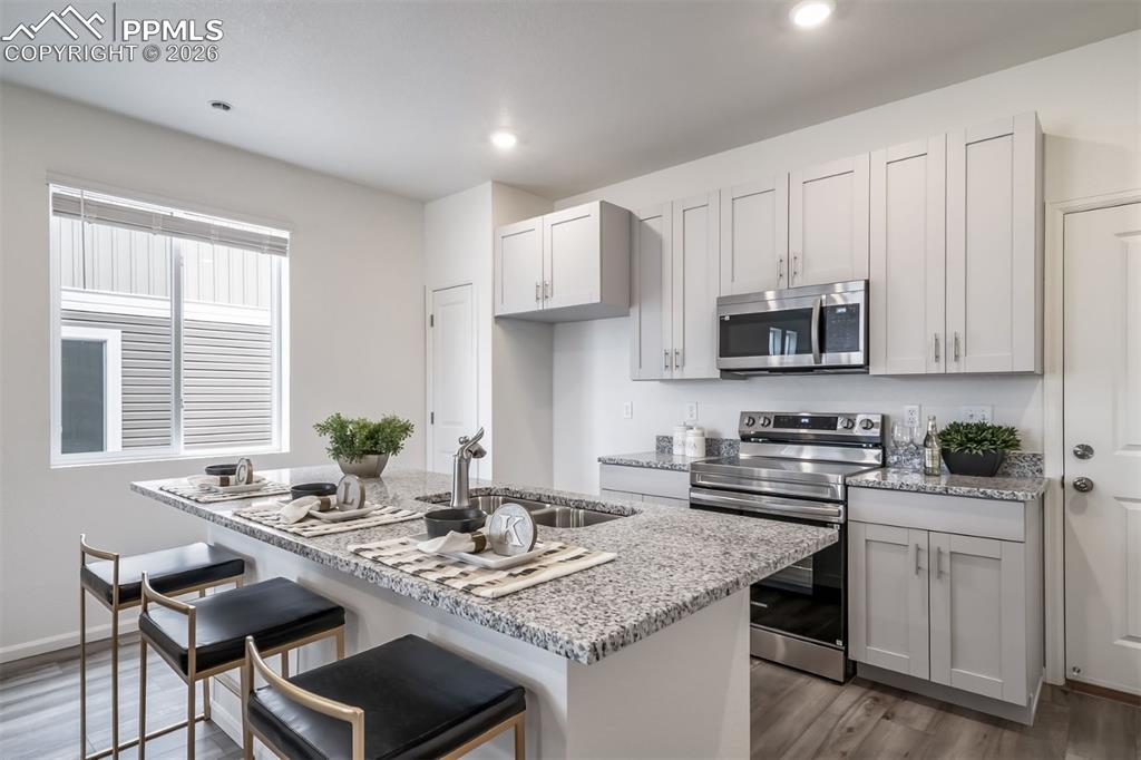 Photos of a model home