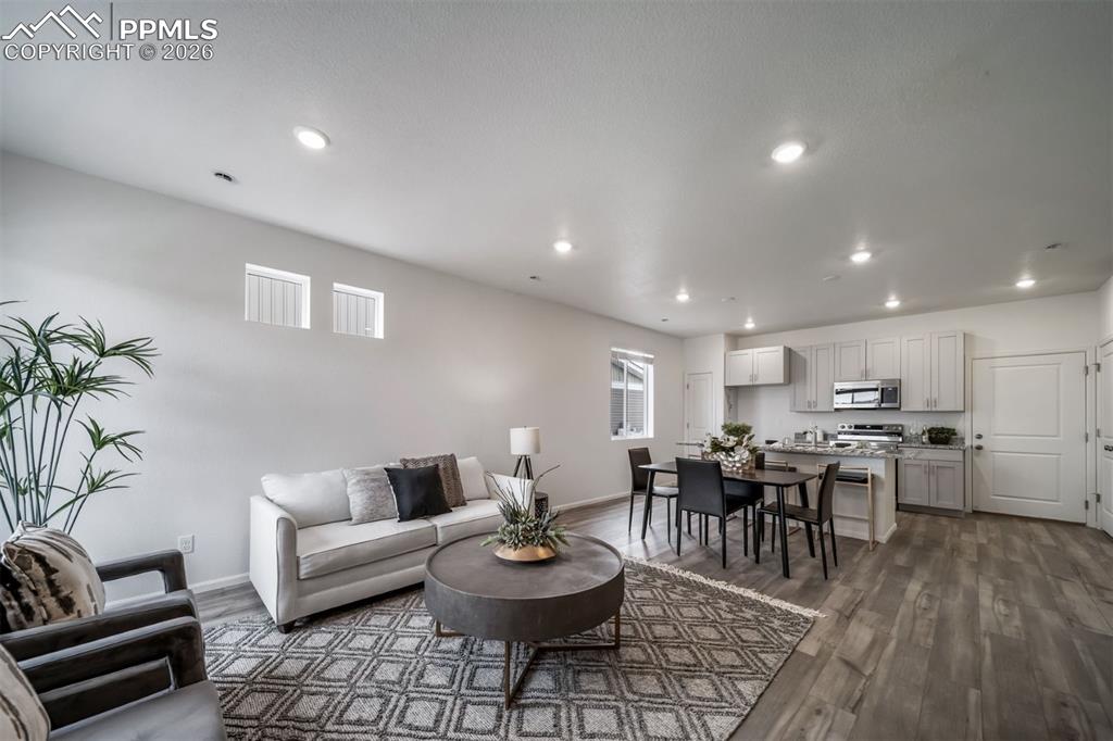 Photos of a model home