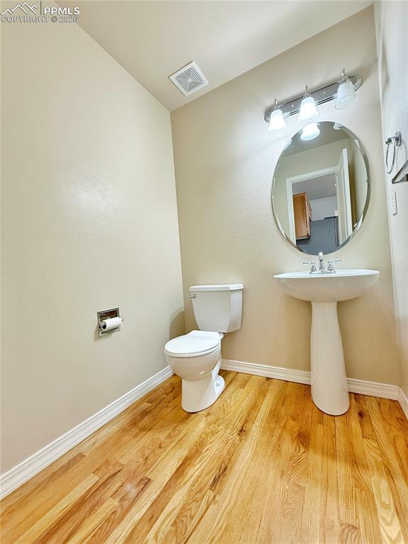 Main level bathroom