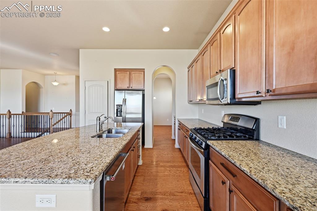 Spacious with Island