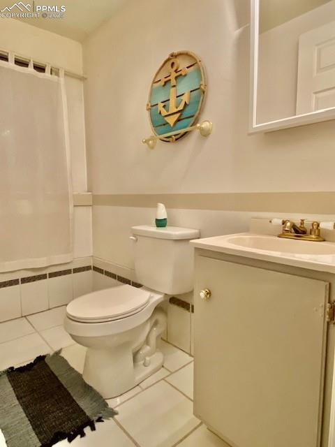 Powder Room lower level