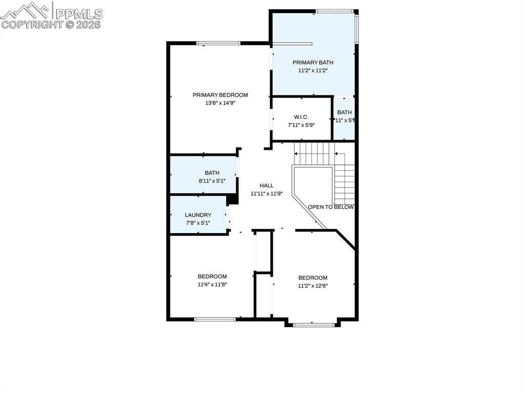 View of floor plan / room layout