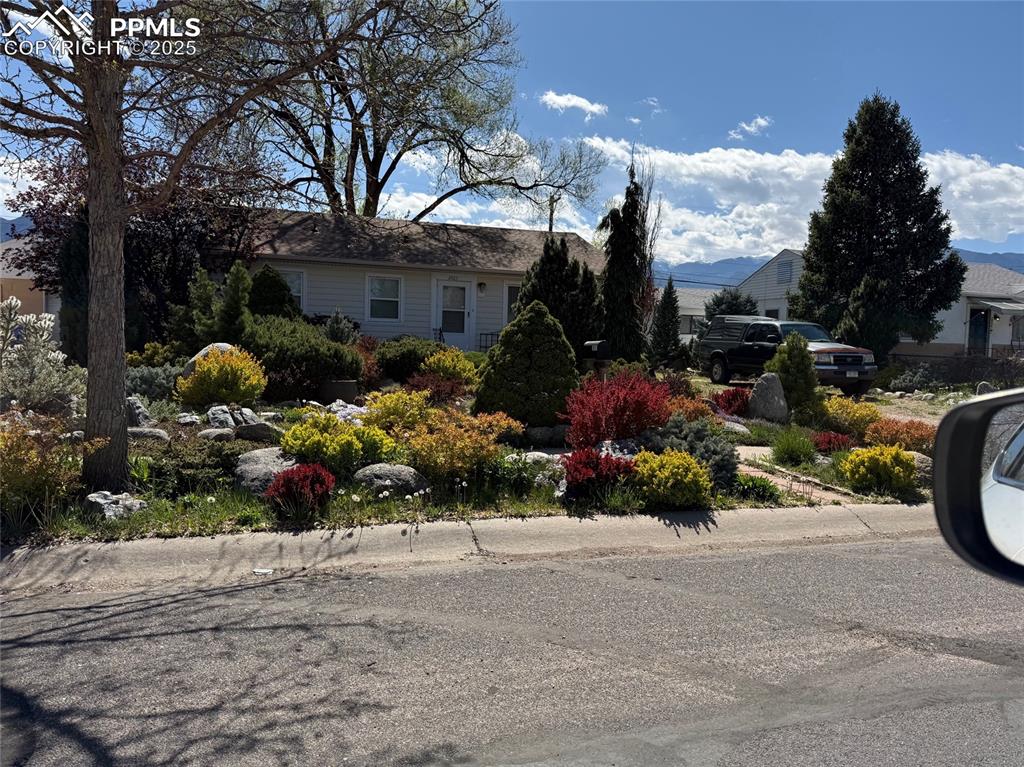 View of front of house